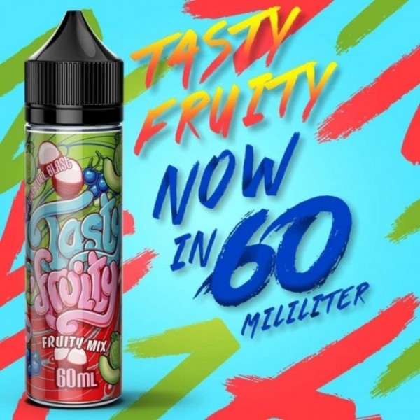 Tasty Fruity E-Liquid 60ml Malaysian E-Juice 0mg, 3mg, 6mg Vape Juice 70/30VG/PG