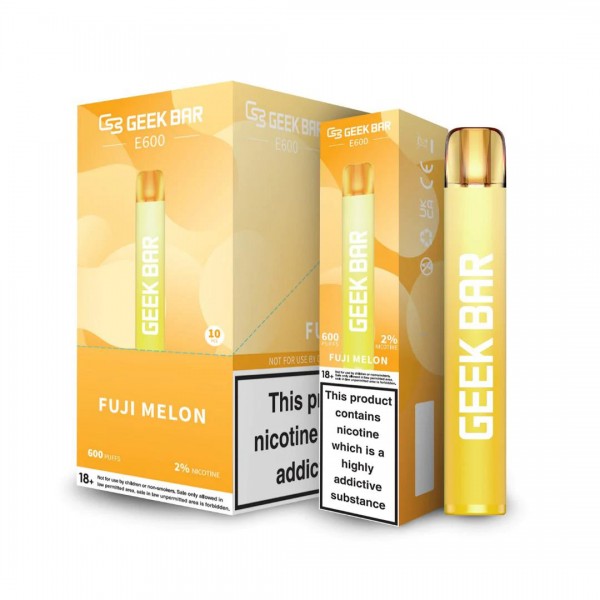 Geek Bar E600 Puffs Disposable Vape 20mg