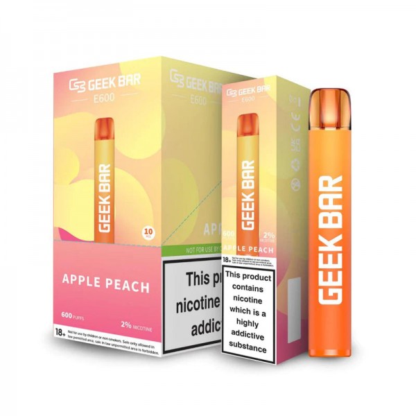 Geek Bar E600 Puffs Disposable Vape 20mg