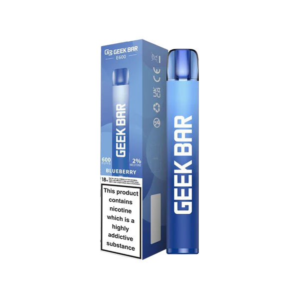 Geek Bar E600 Puffs Disposable Vape 20mg