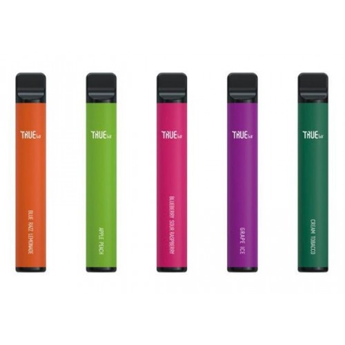 TRUE BAR APPLE PEACH DISPOSABLE POD DEVICE