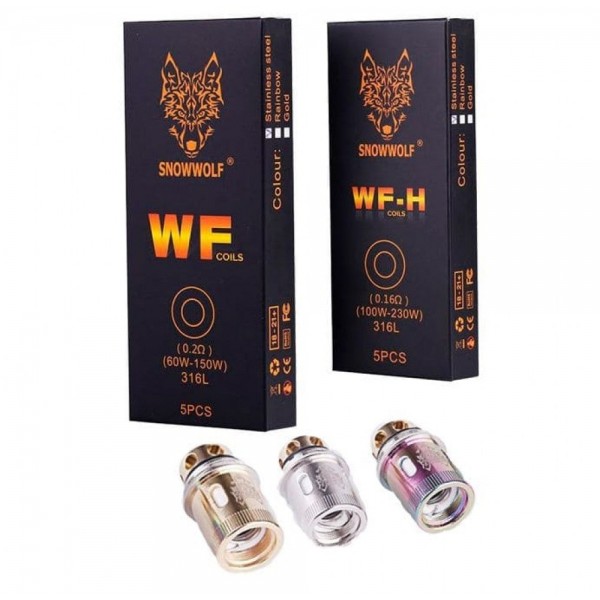 SNOWWOLF MFENG KIT COILS FOR WOLF TANK WF & WF-H Mini-3 Colours