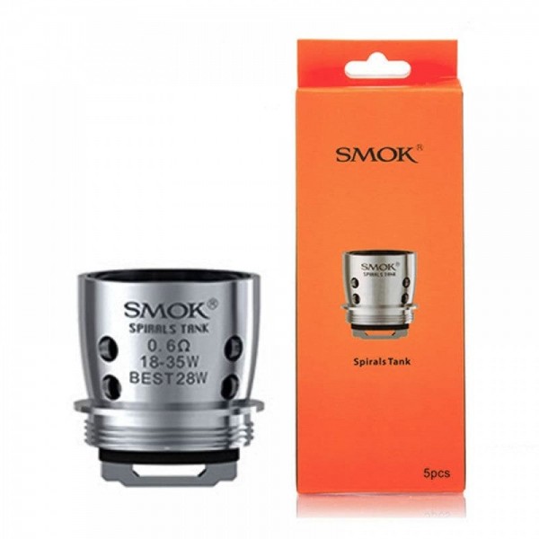 SMOK Spirals Tank Replacement Coil Head 0.3Ω / 0.6Ω (2,3,5) PCS PACK