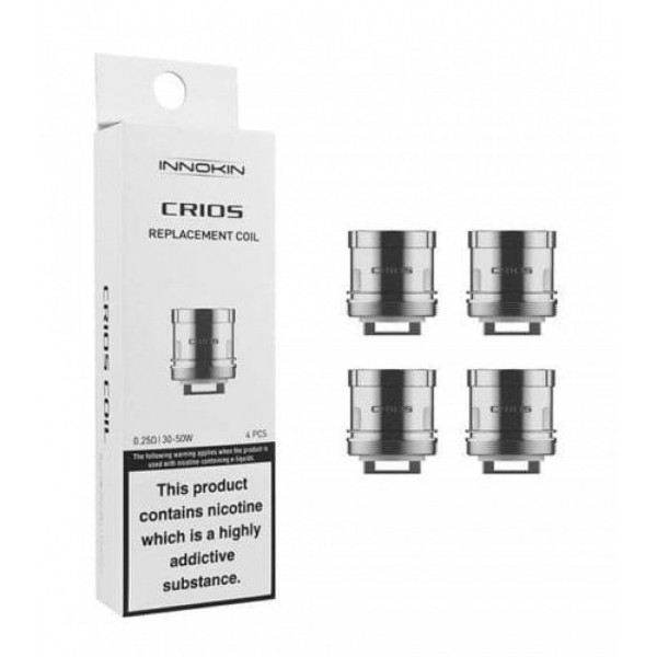 Innokin Crios Replacement Coils – 0.25Ω ohm Pack of 4