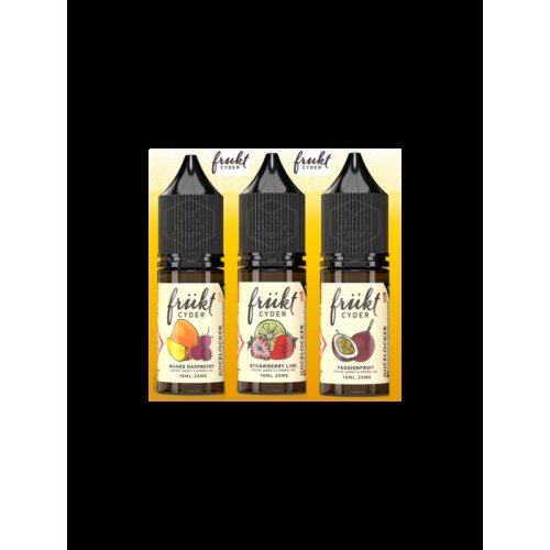 Frukt Cyder - Nicotine Nic Salt E Liquid Vape...