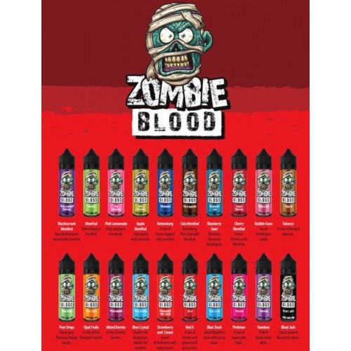 Zombie Blood 0-mg 50ml Shortfill (50VG/50PG)