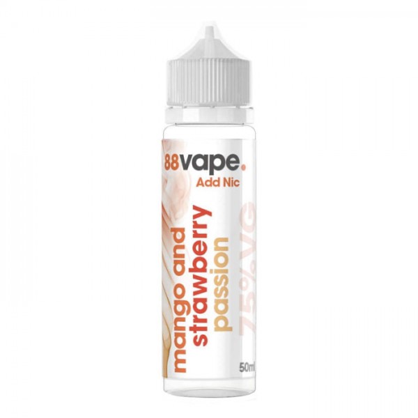 88VAPE E LIQUID 50ML SHORTFILL RANGE