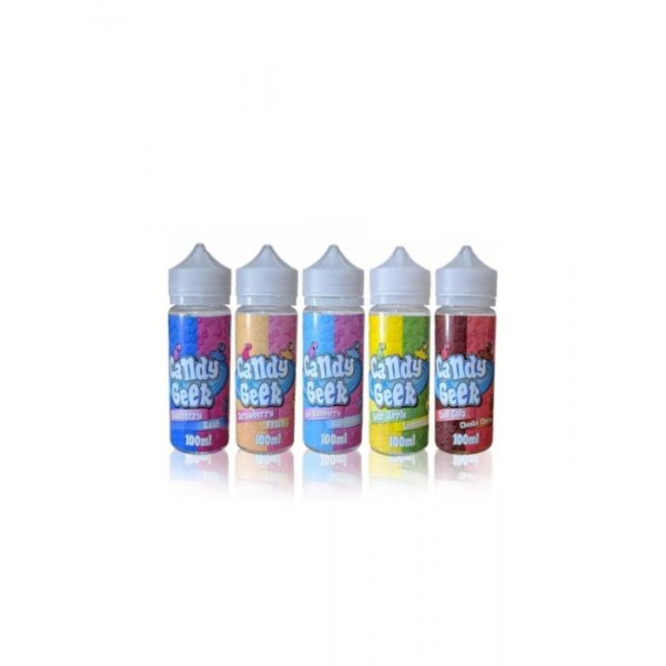 Candy Geek 120ml UK made E liquid Vape Juice 80/20