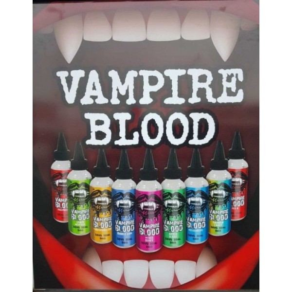 Vampire Blood E liquid Vape Juice - 50/50 PG/VG - 50ml - 100ml - 0 - 3 - 6