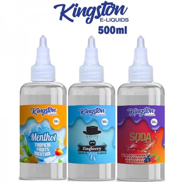 Kingston MEGA SAVERS 500ml eLiquid by Black Magic Liquids