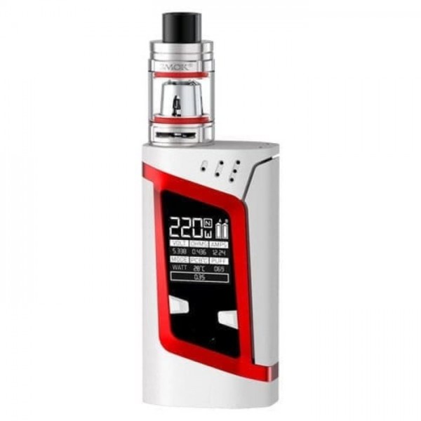 AUTHENTIC SMOK ALIEN VAPE KIT 220W TC MOD TFV8 BABY TANK E-Cigarette