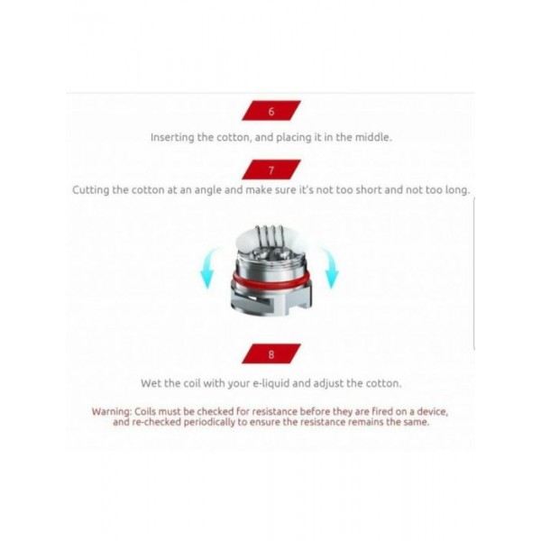 SMOK RPM-40 RBA Coil, 1 x 0.6Ohms RPM40 RBA Rebuildable Coil For RPM40 Kit