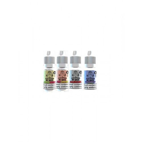 THE JUICEMAN Nic Salts 10ml 10 BOTTLES Juice ...