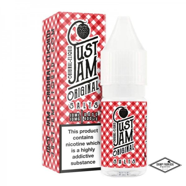 Just Jam Nic Salts 10MG 20MG 10ml or 3 X 10ml 50/50 VG/PG