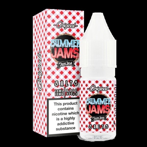 Just Jam Nic Salts 10MG 20MG 10ml or 3 X 10ml 50/50 VG/PG