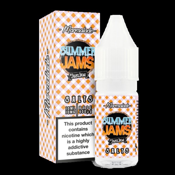 Just Jam Nic Salts 10MG 20MG 10ml or 3 X 10ml 50/50 VG/PG