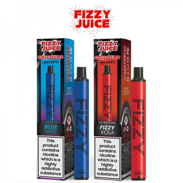 FIZZY JUICE DISPOSABLE BAR KIT 600 PUFFS