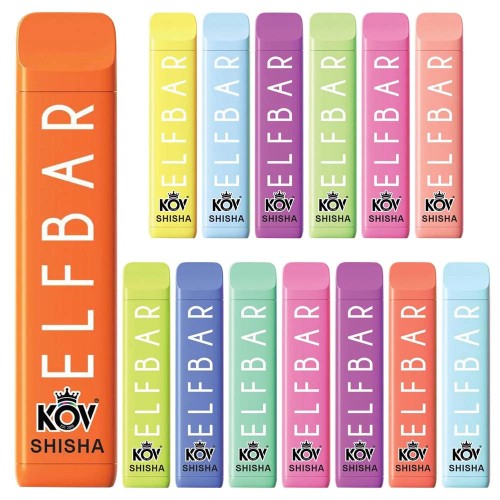 ELF BAR KOV SHISHA NC600 Disposable Vape 20MG