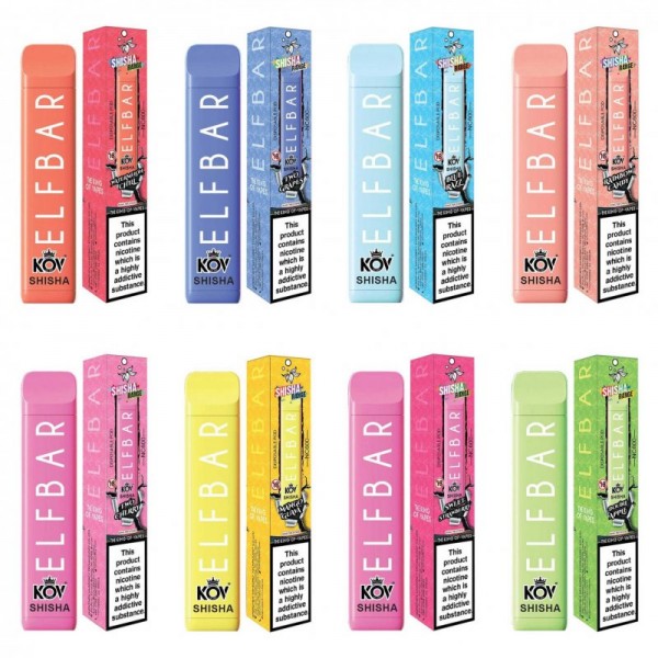 ELF BAR KOV SHISHA NC600 Disposable Vape 20MG