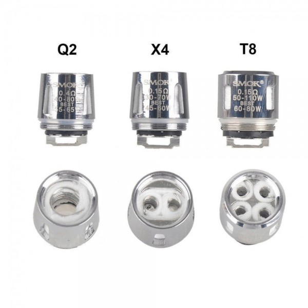 Smok TFV8 X-Baby Tank Coil (G-Priv 2 Coil) T6 | Q2 | M2 | X4 (3 Coils)