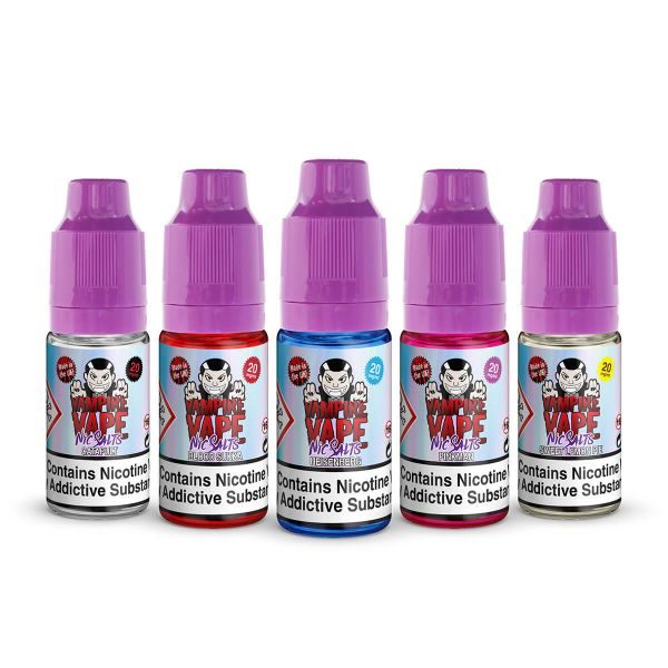 Vampire Vape Nic Salts 5x10ml bottles