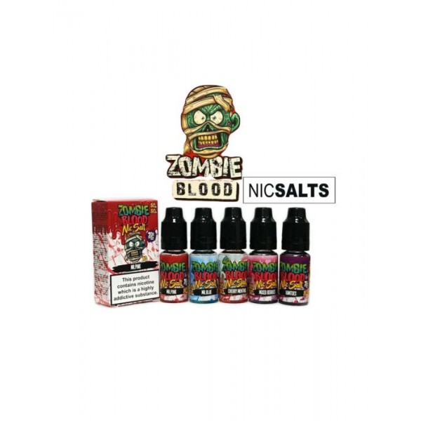 ZOMBIE BLOOD Nic Salt E Liquid (5 x 10ml)